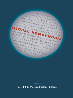 cover image of Global Homophobia